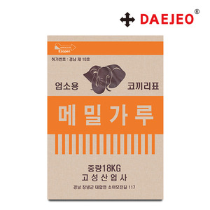 고성 코끼리 메밀가루18kg 업소용 대용량 메밀전분