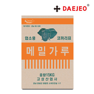 고성 코끼리 메밀가루15kg 업소용 대용량 메밀전분