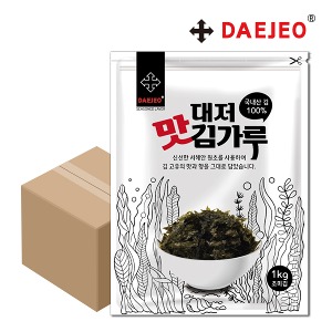 대저 맛 김가루1kg X 4개 (1박스)김자반 대용량김가루